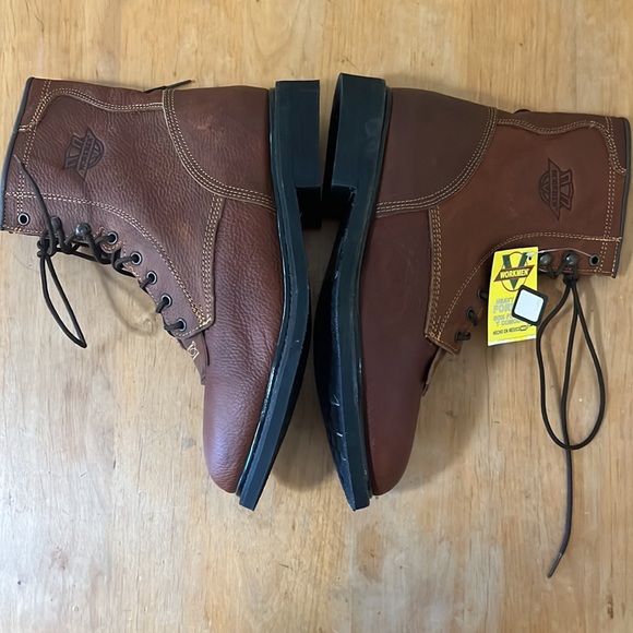 Workmen leather lace up work boot NWT men’s sz 13-13.5 oil resistant - Picture 6 of 12